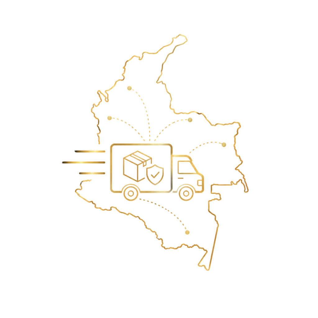 Icono de envío a toda Colombia Aura Colombia 3D