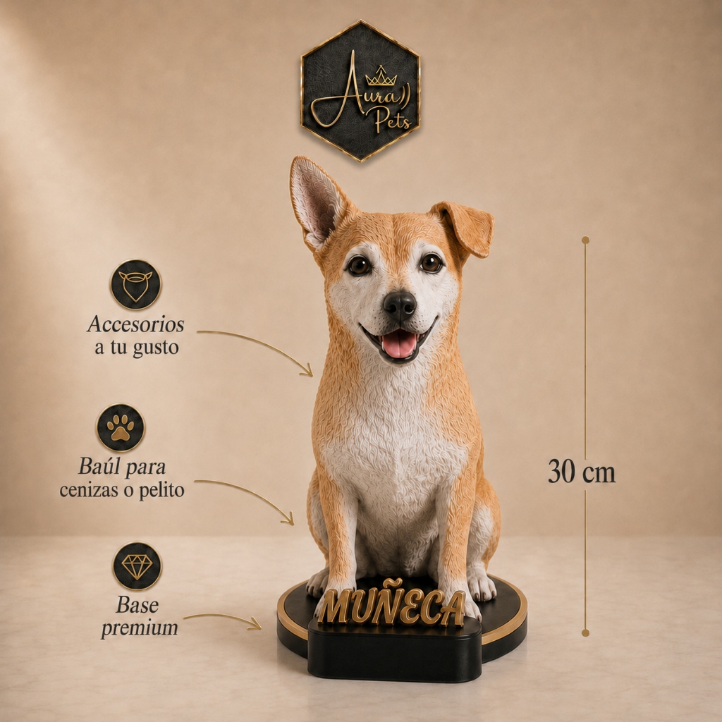 Estatua Premium Muñeca Aura Colombia 3D